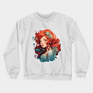 Mermaid in the sea Crewneck Sweatshirt